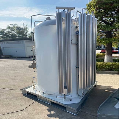 de aço inoxidável O2 criogênico líquido do tanque de 1-5m3 Microbulk