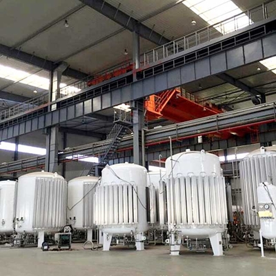 micro nitrogênio maioria dos tanques 16bar 5000 do vácuo alto do volume do CO2 litros de tanque de armazenamento