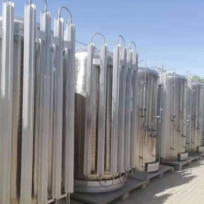 Móbil maioria da dupla camada dos tanques 3m3 do CO2 do vácuo micro criogênico