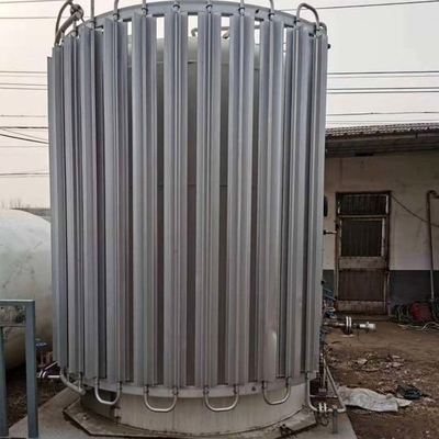 Móbil maioria da dupla camada dos tanques 3m3 do CO2 do vácuo micro criogênico