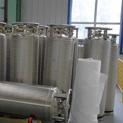 GNL líquido criogênico do argônio do O2 do CO2 do tanque de aço inoxidável do vaso Dewar LN2
