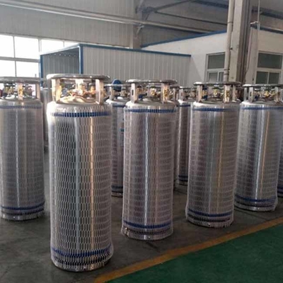 cilindro criogênico do vaso Dewar 180L 600 litros, tanque do vaso Dewar do CO2 210l