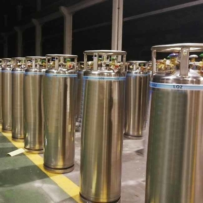 pressurização criogênica do auto do nitrogênio líquido do cilindro 195L do vaso Dewar 1.4mpa