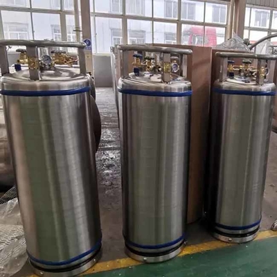 cilindro criogênico do vaso Dewar de 100L 232L, tanque do vaso Dewar do argônio 195L