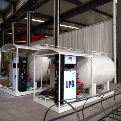 Posto de gasolina de 2,5 toneladas do gás do LPG 5000 litros de medidor cúbico de 5-200