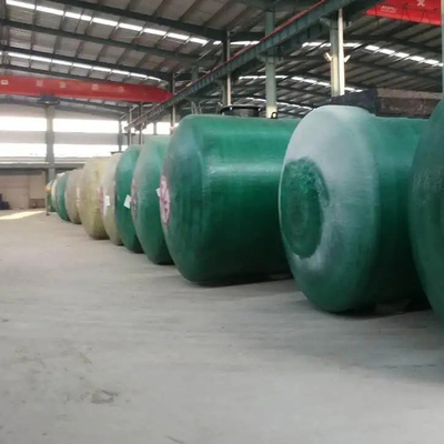Tanque de Armazenamento de Combustível Diesel Subterrâneo Acima do Solo Horizontal