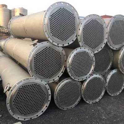 Barra evaporativa do permutador de calor 6 do tubo dobro, água 316L para molhar o permutador de calor