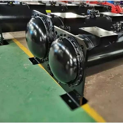 Condensador tubular dobro espiral do permutador de calor 4.0m3/H 8.0m3/H da folha de tubo
