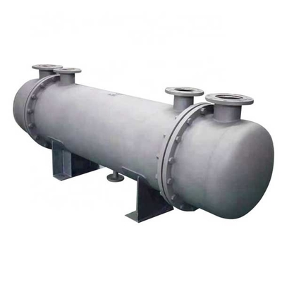 Tubulação sanitária da farmácia petroquímica do permutador de calor da folha de tubo dobro