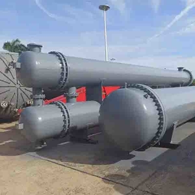 4 Mpa SS 304 Shell And Coil Evaporator cambista tubular de 300 graus