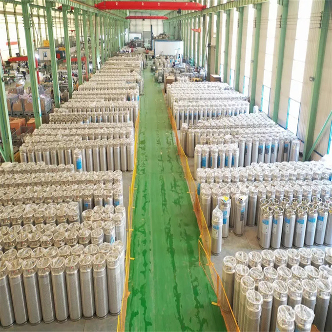 Cilindro criogênico do vaso Dewar